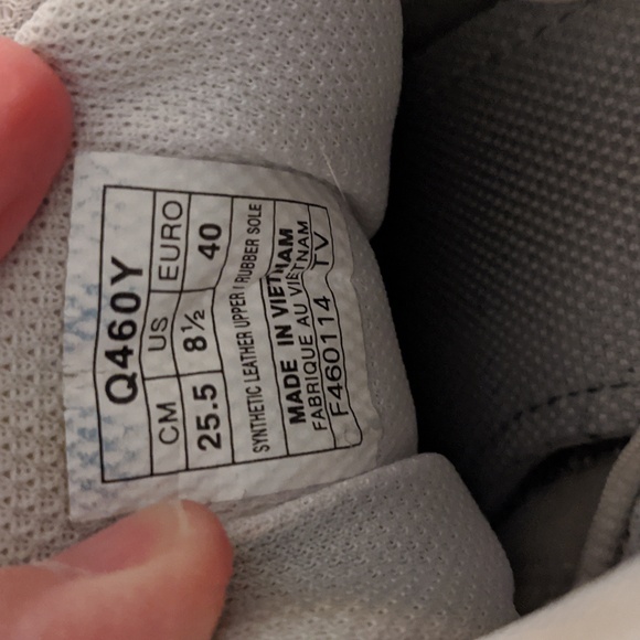 Asics Cheer 7 White Shoes Size 8.5 - Picture 7 of 8